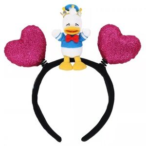 Tokyo Disney Donald Headband Ears Heart Quacky Duck City 2025 Palpalooza